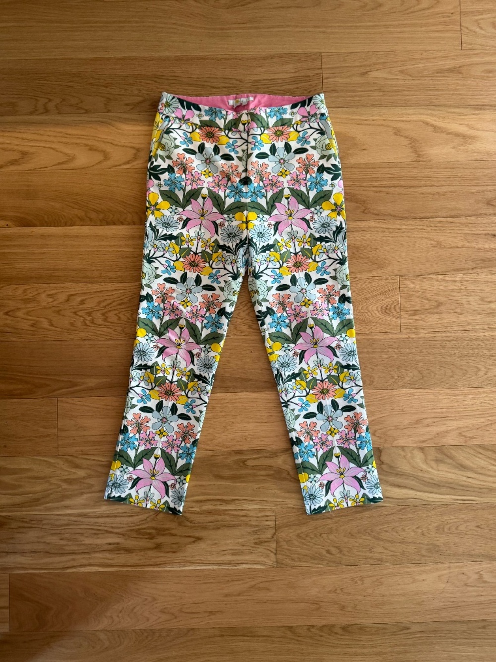 BODEN Cotton Crop Pants - 6